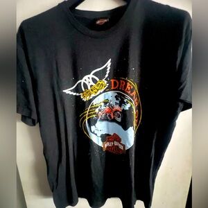 Harley Davidson/ Aerosmith T-Shirt , Size XL